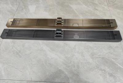 Long Strip Stainless Shower Grate Customized Erosion Resistant adjustable