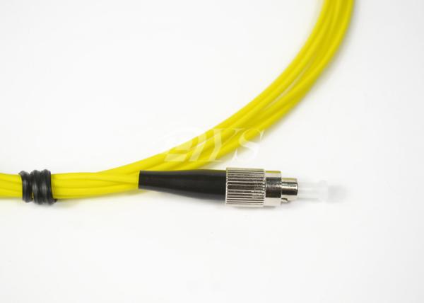 FC / PC-FC / APC Singlemode Simplex 3.0mm 5m Optical Fiber Patch Cord Cable