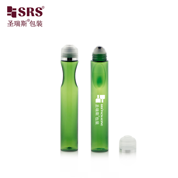 20ml Recyclable PETG Roller Bottle Lightweight Travel Friendly for Essential Oil Cosmetic Packaging