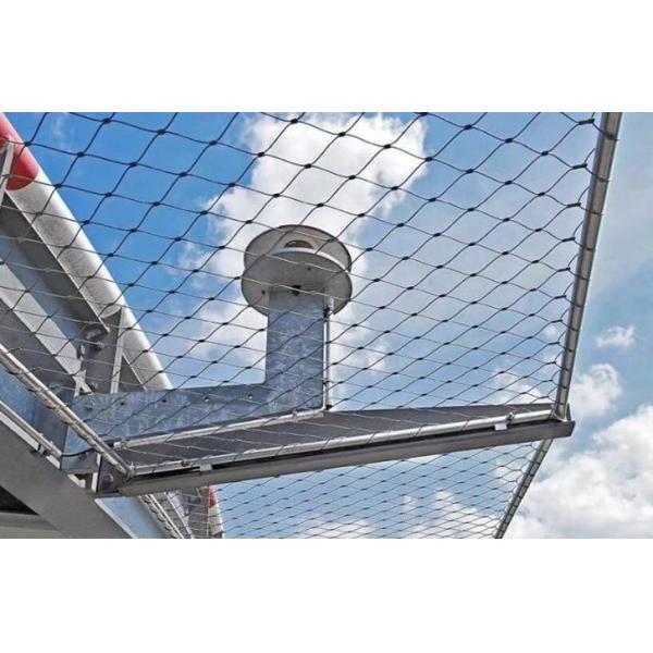 Гибкая проволока из нержавеющей стали для защиты зданий