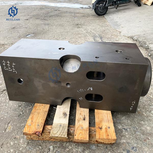 Cilindro Front Head do martelo do disjuntor da rocha B1806800 da peça de Attachment Hydraulic Spare da máquina escavadora MSB500