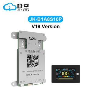 Jikong BMS 4s 5s 6s 7s 8s 12V 24V Active BMS 100A LiFePO4 Li-ion Lto Battery Smart BMS