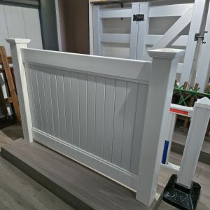 Durable PVC Fence With Low Maintenance And Weather Resistant Design