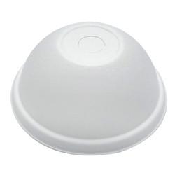 Eco Friendly 80mm Dome Take Away Sugarcane Pulp 100% Biodegradable Paper Cup Lids 90Mm White For Tea Cup