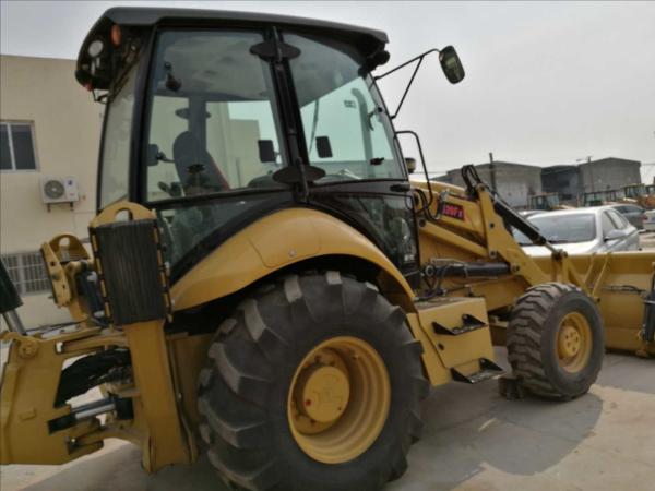 High operating efficiency CAT 420F backhoe loader excavator used Caterpillar 416 420 4X4