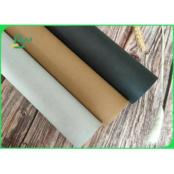 0.55mm Durable Washable Fiber - Based Textured Kraft Paper Multi Coloured