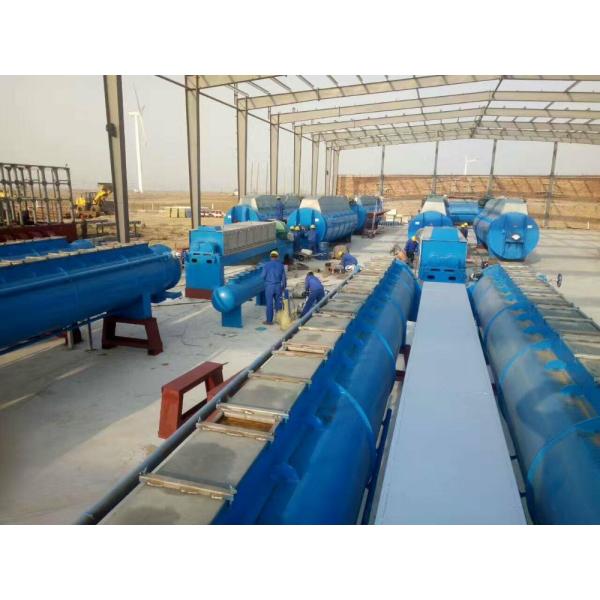 380v Chicken Waste Rendering Plant Blood  Coil Dryer Long Service Life