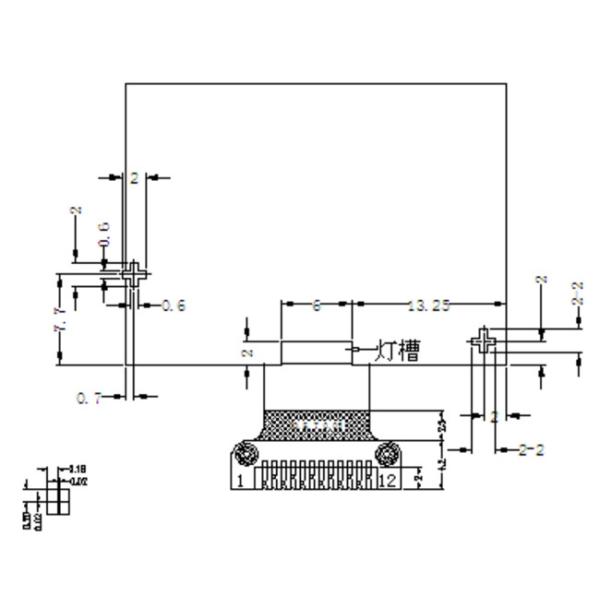 FSTN положительный COG 3.3V SPI графического дисплея 128x64 LCD взаимодействует с белизной освещают контржурным светом