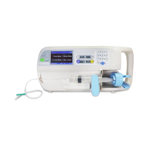 Type II BF Infusion Syringe Pump Plastic Medical Syringe Pump
