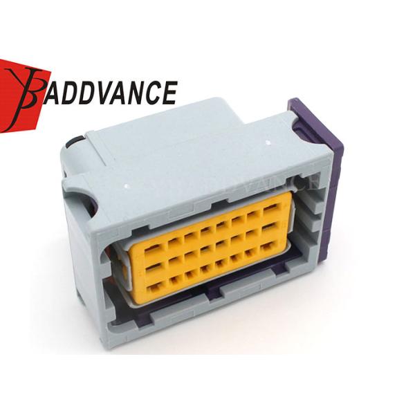 Grey Color Automotive ECU Connectors 211PC249S0005 24 Pin Female Connector