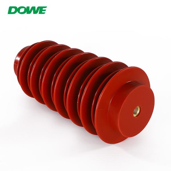 DUWAI 24KV High Voltage Busbar Standoff Epoxy Resin Insulator ZJ-24Q 110x190mm for Electrical Applications