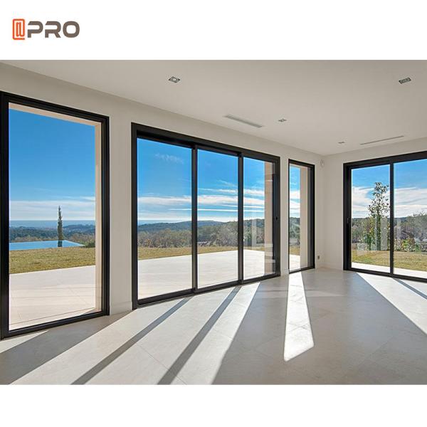 Interior Sliding Barn Doors Brush Seal Boat Mesh Security Aluminum Glass Sliding Door