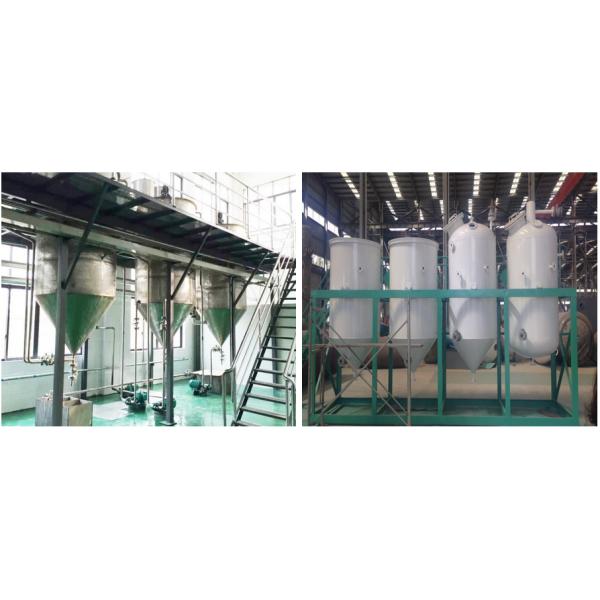 Field Maintenance and Repair Service Small Rapeseed Waste Oil Refining Plant with Babassu Palm Kernel Oil Fractionation
