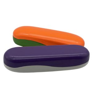 Случай стекел глаза Vegan раковины нержавеющей стали кожаный трудный