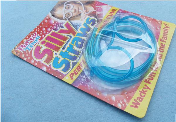 Glasses modelling creative DIY children whimsy straw drinking straws
