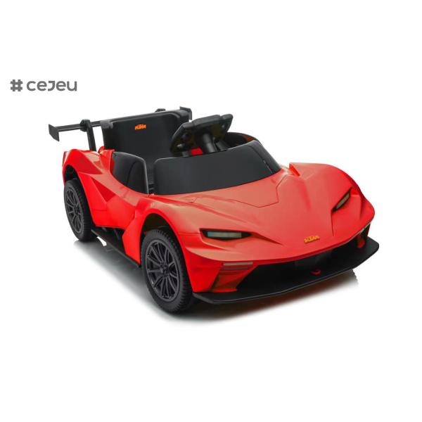 Licensed KTM X-Bow GTX 12V Ride On Toys for 3-6 Years Old Boys Girls Gifts,Kids Electric Car with Music