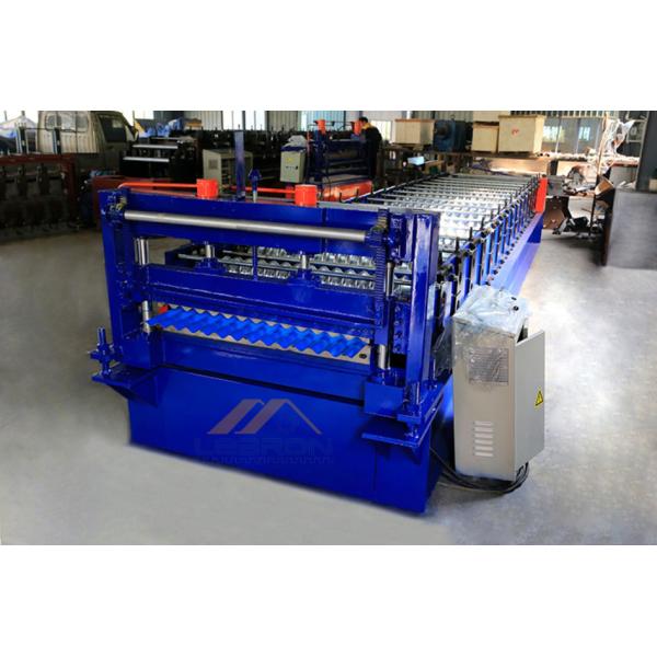 Крен рифленого листа утюга PPGI 1250mm формируя машину