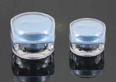 The blue cap of the head cap rotates the bottle Cream Jars