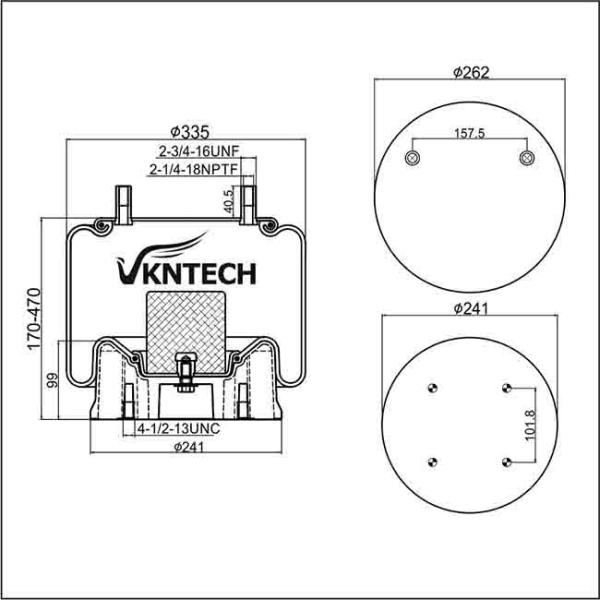 Прочный подвес УОТСОН варочного мешка & воздух CHALIN AS0107 Firestone 10-16S 724 W01-M58-8637 Contitech 10 весны