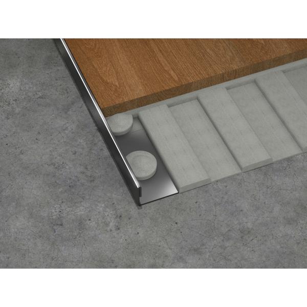 L Shaped Stainless Steel Tile Trim For Shopping Mall Club