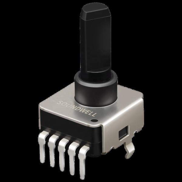 360 Degree Rotation 16mm ES16 Absolute Rotary Encoder For Car Audio