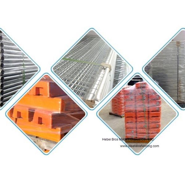 Australia Standard Temporary Construction Fence Galvanized Welded Wire Mesh For Festivals