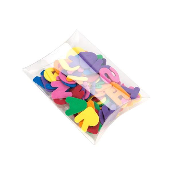 UV Printed PVC CMYK Transparent Plastic Boxes Plastic Pillow Packaging For Gift