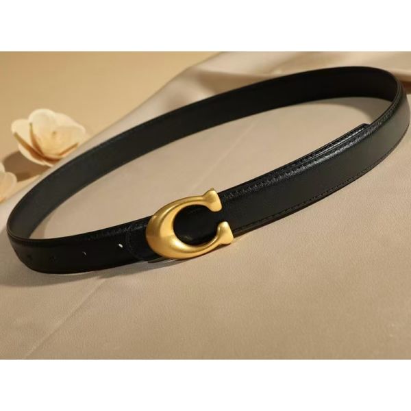 Women's double-sided genuine leather belt, fashionable solid jeans belt, Instagram style, plate buckle, high-quality women's belt, minimalist