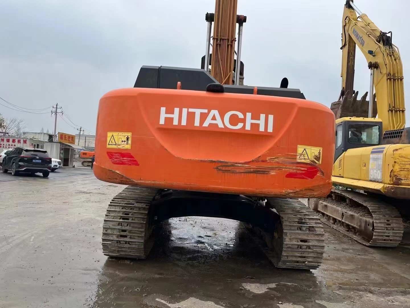 Быстрая скорость ZX300-5A Использованный экскаватор Hitachi с оригинальным импортированным новым двигателем Isuzu