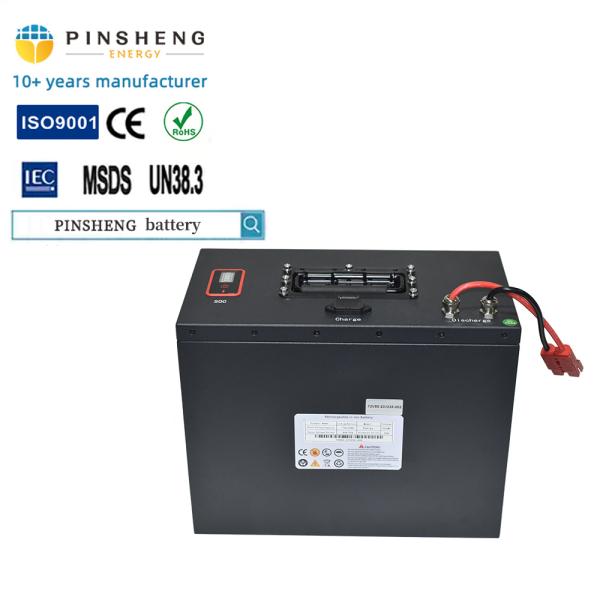 72V 50Ah Rechargeable Lithium Ion Battery with Smart BMS and 3-Year Warranty for Electric Scooters