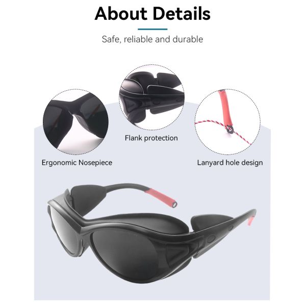 laser protective glasses LASER LASER laser protector laser protective 532 190-690nm OD7+ laser glasses laser protective glasses laser protection safeti glasse laser saftey glasses eye protection glass