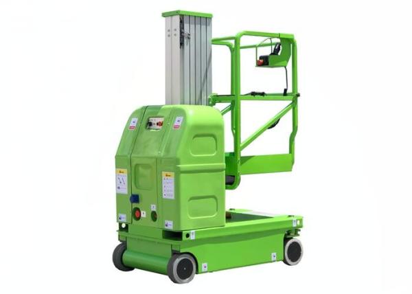 Altura vertical automotora de aluminio de la plataforma de la elevación los 6m de la plataforma de trabajo aéreo
