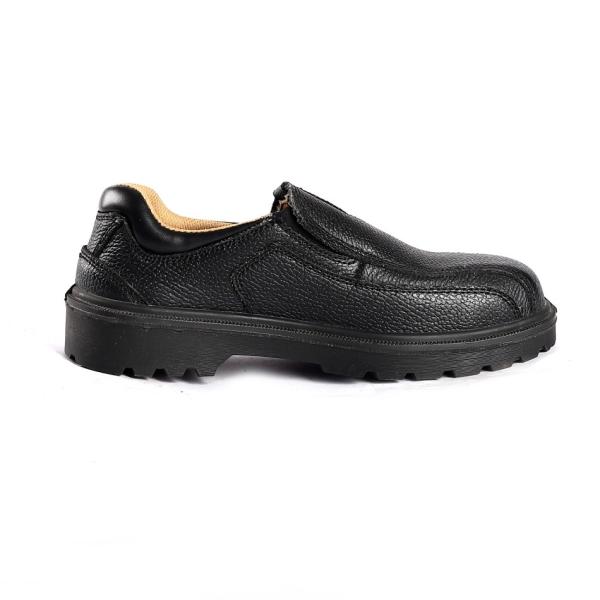 Puncture Slip Resistant Leather PU OutSole Comfortable EVA Insole Nylon Fabric Low Cut Safety Shoes