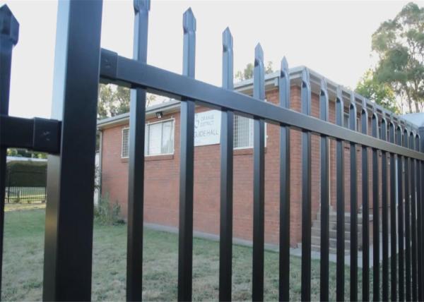 galvanized steel garden fence,antique garden fence,cheap garrison fencing 2100MM X 2400MM