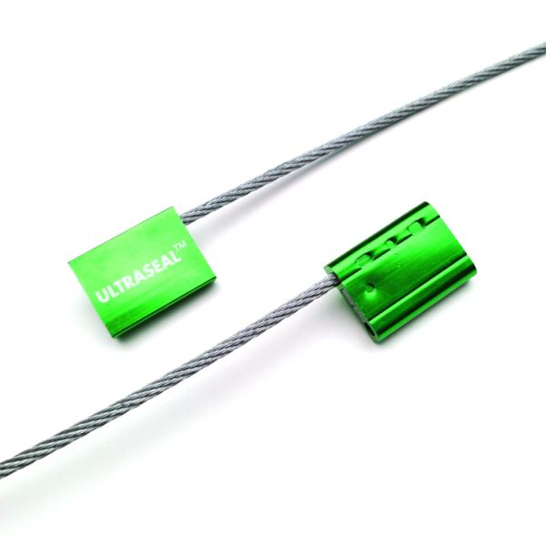 ISO 17712 Tamper Proof Container Cable Seal With 300mm Exposed Cable Length