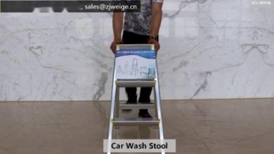 A Frame 2x5 6063A Aluminium Step Ladder For Car Washing
