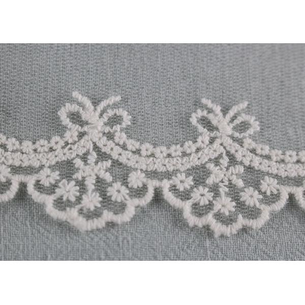 Frontière nuptiale ene ivoire molle brodée florale mignonne de dentelle d'équilibre de dentelle pour la décoration d'art