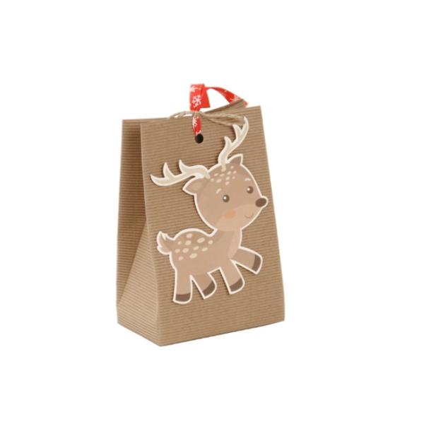 ODM OEM сумок Kraft творческой прокладки 260g Eco оленей дружелюбной бумажный Biodegradable