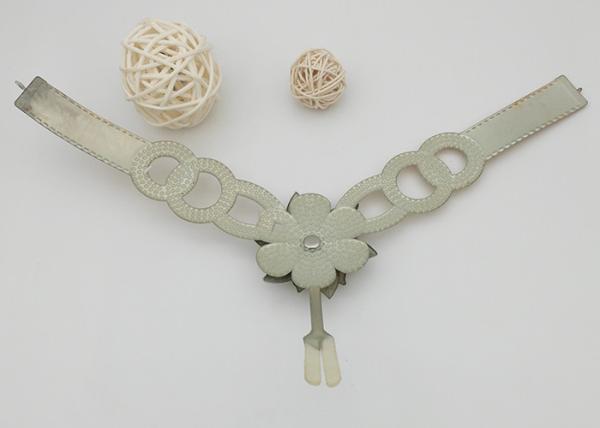 Y Shape TPU Upper Flower Plated With Pearl For Women Sandals Fashion Style