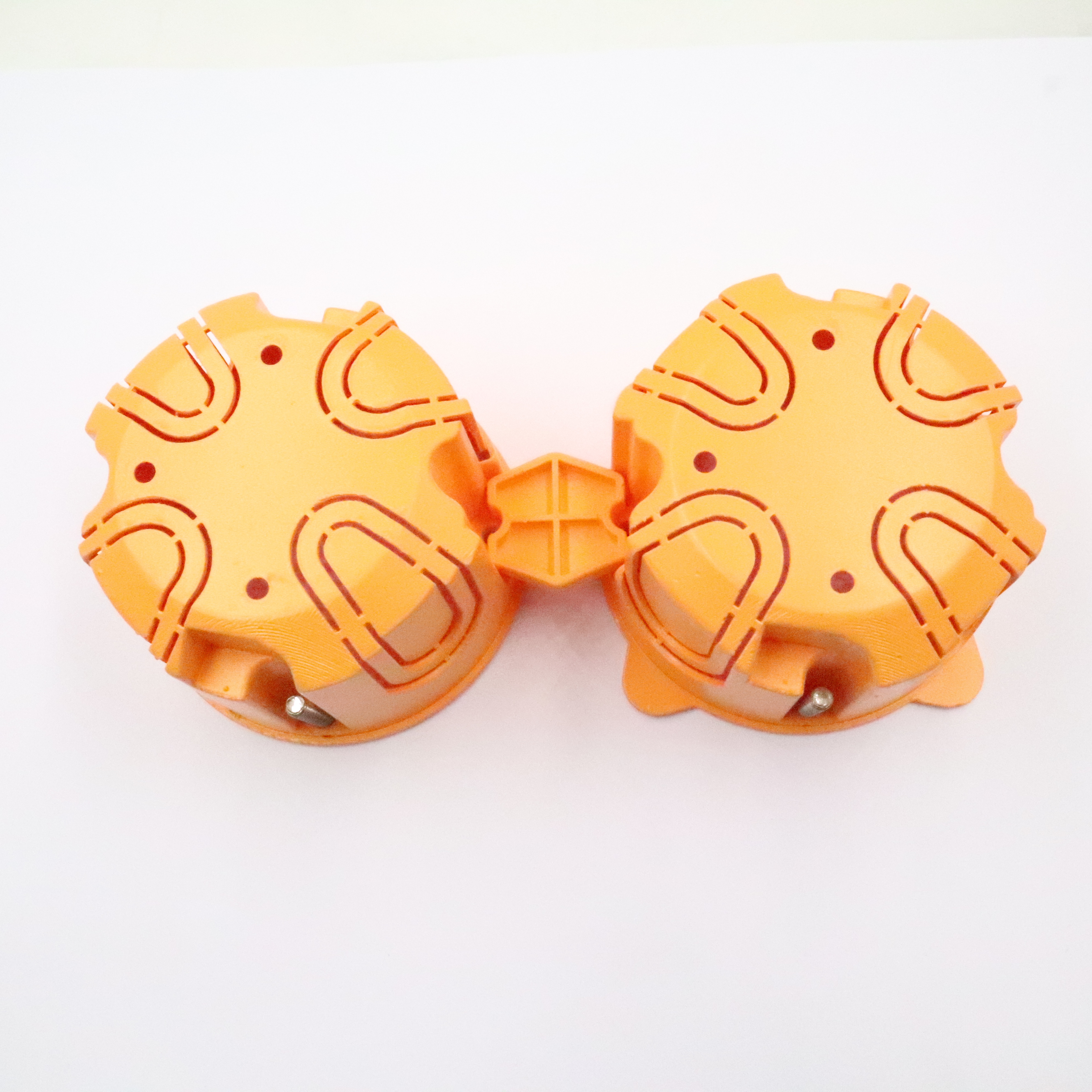 EU Standard PVC Wall Switch Housing Box Electrical Mounted Junction Box