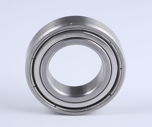 Stainless Steel 304 closed Ball Bearing , 6006ZZ Single Row Ball Bearing Compact Structure