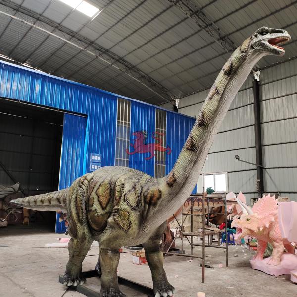 Animatronic Realistic Dinosaur Brontosaurus For Entertainment Equipment