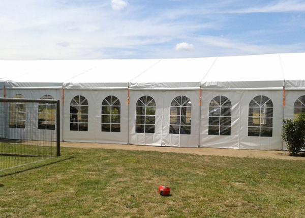 Removable Glass Wall Aluminum Frame Structure Tent For 100 - 1000 People