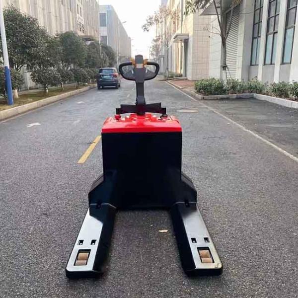 SGS Electric Pump Truck 4000kgs 4T Electric Pallet Truck Use To Carry Paper Roll