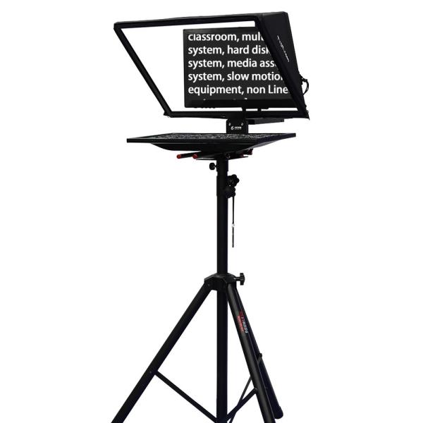 Teleprompter para equipamento de transmissão de televisão