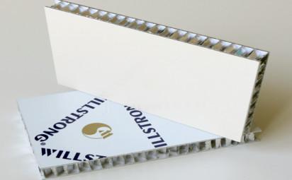 1500mm X 6000mm Aluminium Ceiling Panels , Hot Insulation  Lightweight Honecomb Panels 