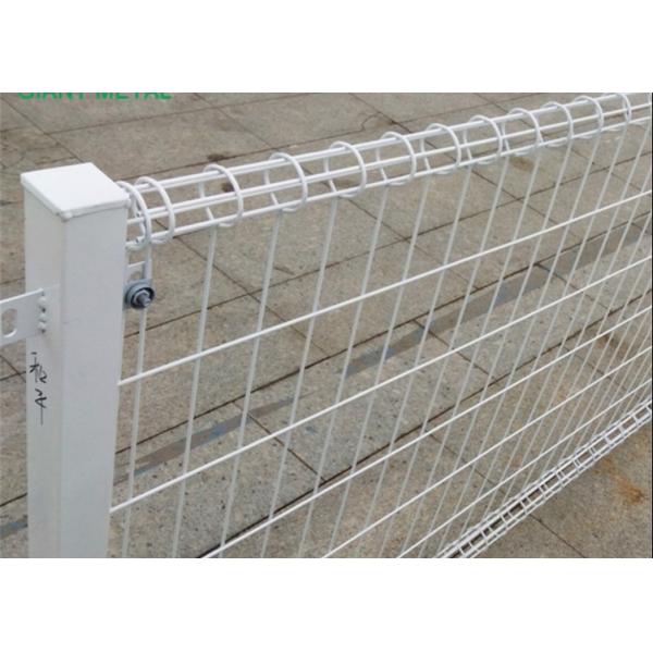 Decorative 50x200mm Welded Wire Garden Fence Whether Resistance