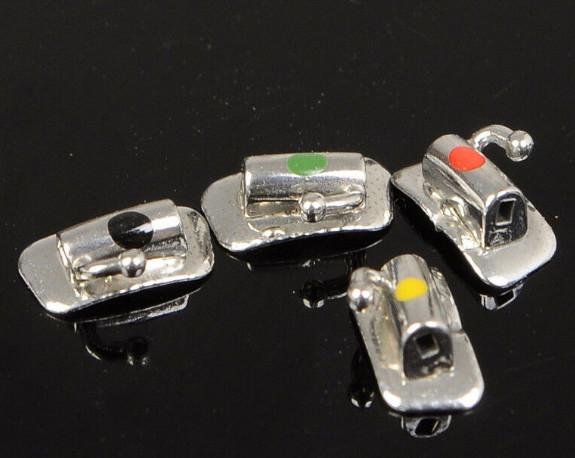 Bondable Orthodontic Molar Bands With Laser Mark / Non Convertible Buccal Tube