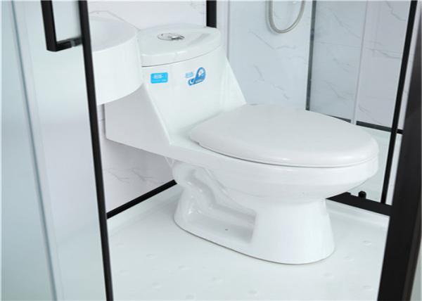Shower Cabins White  Acrylic ABS Tray 1900*1200*2150mm  black  aluminium  side open