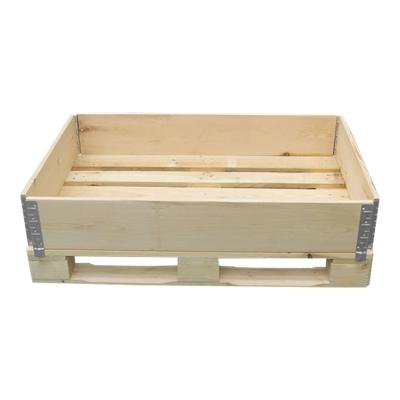 Natural Warehouse Wood Pallet Standard Wooden Euro Pallets Crate Recyclable